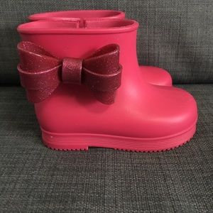Mini Melissa rain boots
